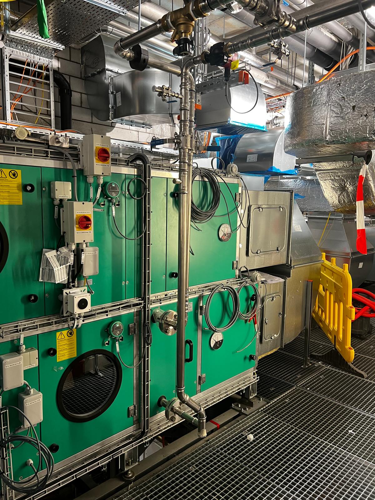 Chilled water installation 1